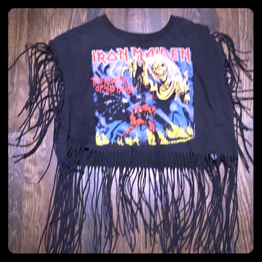 Topshop band graphic t shirt